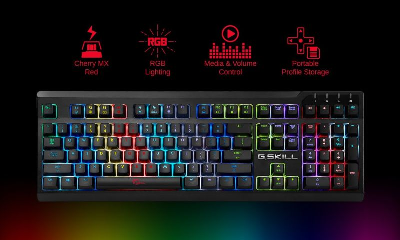Teclado mecánico G.Skill Ripjaws KM570 | $77 | Amazon | Usa el cupón de $18.70Gráfico: Amazon